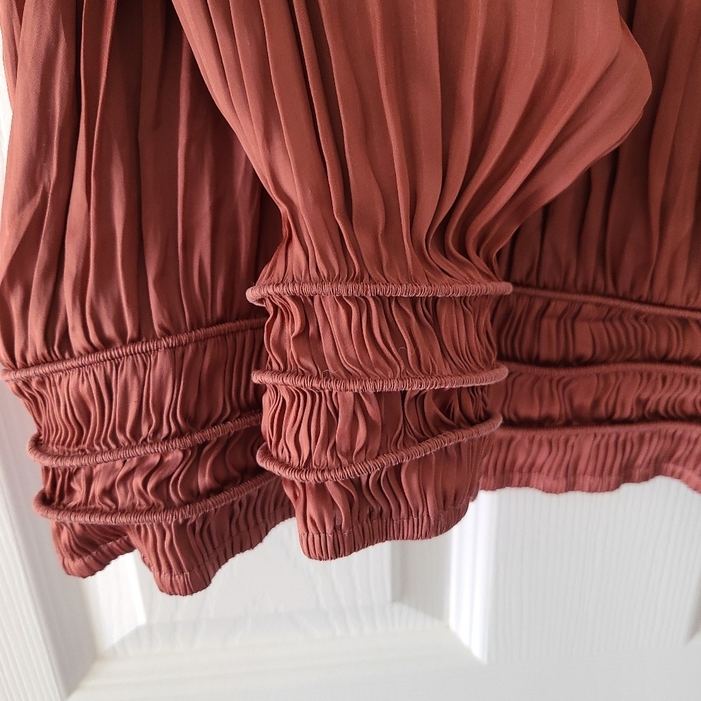 Frame Full Pleated Top - Picture 9 of 10